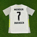 Marvin Ducksch Werder Bremen 2025-2026 Heim Retro – Back View