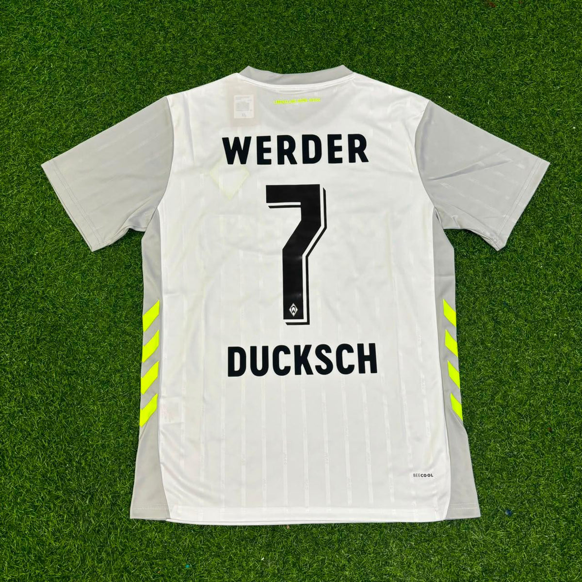Marvin Ducksch Werder Bremen 2025-2026 Heim Retro – Back View