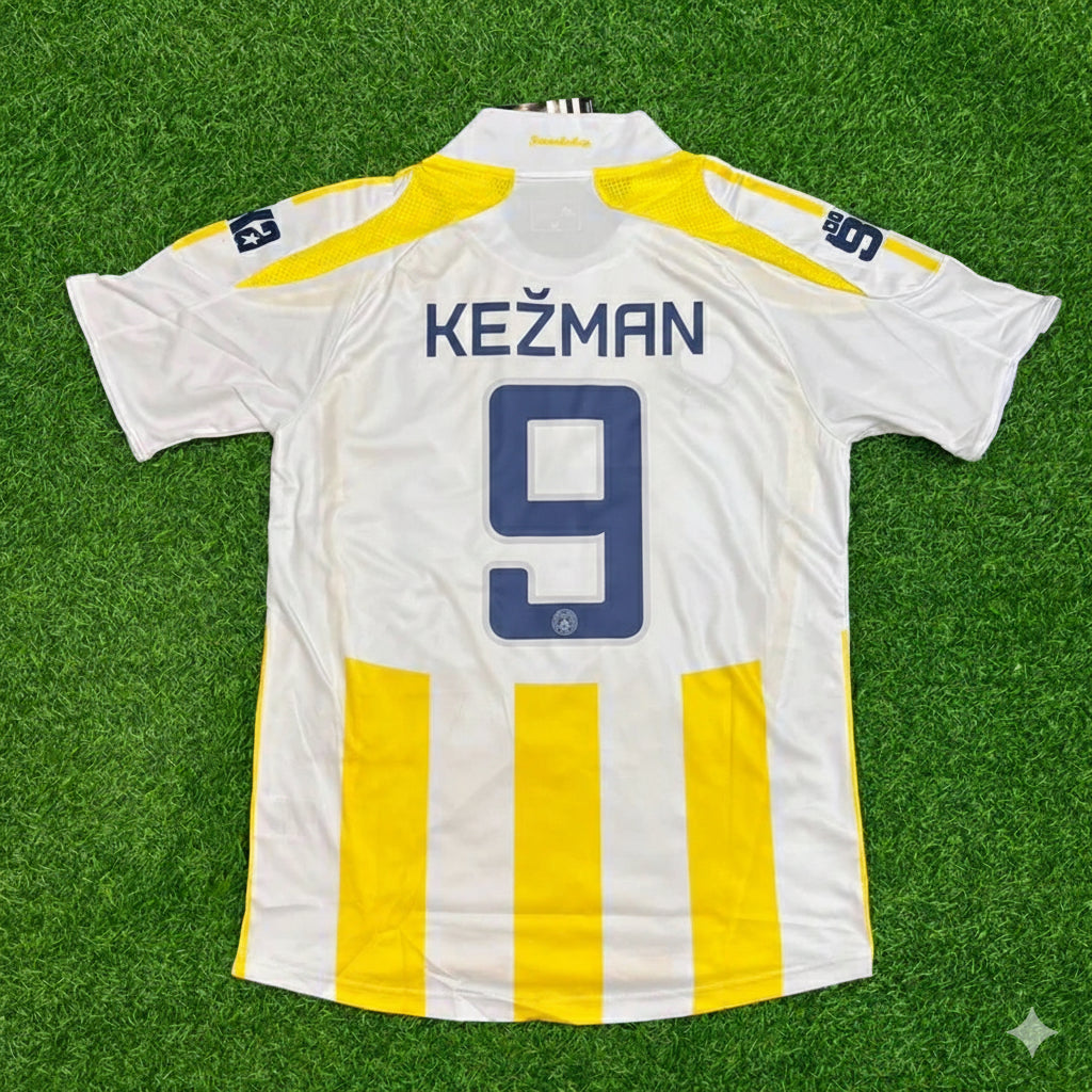 Fenerbahçe 2007-2008 Retro Jersey – Mateja Kežman – Back View