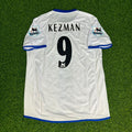 2004/05 Mateja Kezman #9 Chelsea Away Retro Football Jersey – Back View