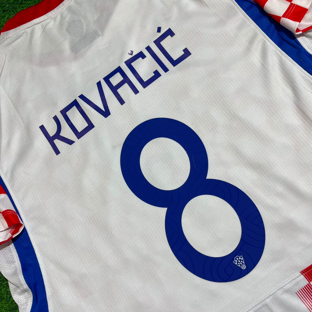 Mateo Kovacic Croatia 2026 World Cup Home Football Jersey – Detailed View
