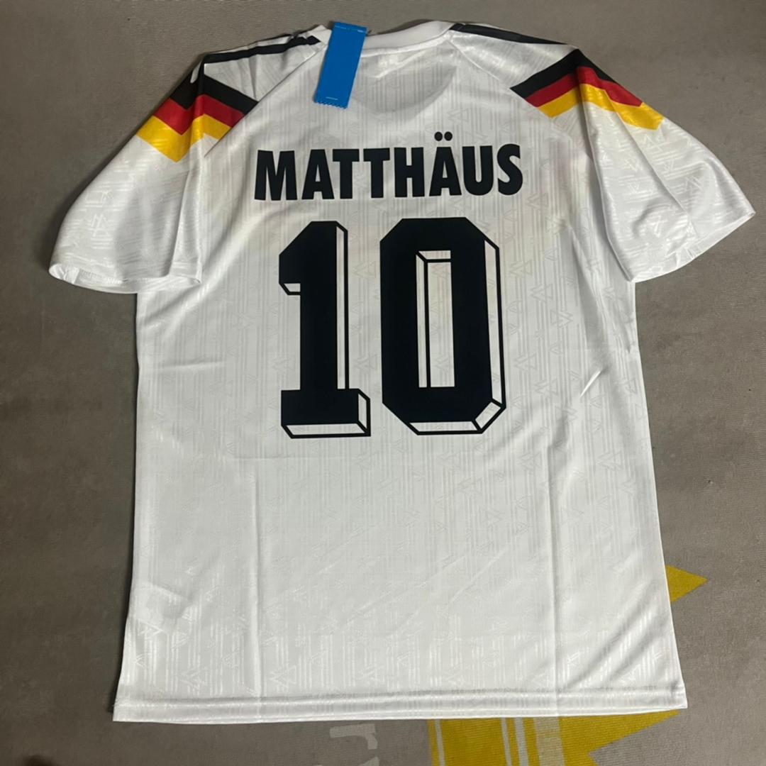 Lothar Matthäus Germany Retro 1990 World Cup Jersey - Deutschland Retro- WM 1990 – 12