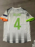 Juventus 2019-20 Home Jersey | Retro Kit | | – Matthijs De Ligt 4– – Back View