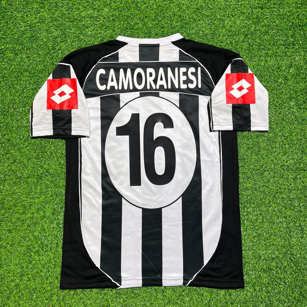 Mauro Camoranesi Juventus 2002 2003 Retro Football Jersey – Back View