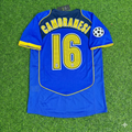 Juventus 2004-2005 Blue Retro Jersey | Kit | | – Mauro Camoranesi – Back View