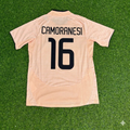 Juventus 2003/2004 Away Retro Football Jersey – Mauro Camoranesi 16 – Back View