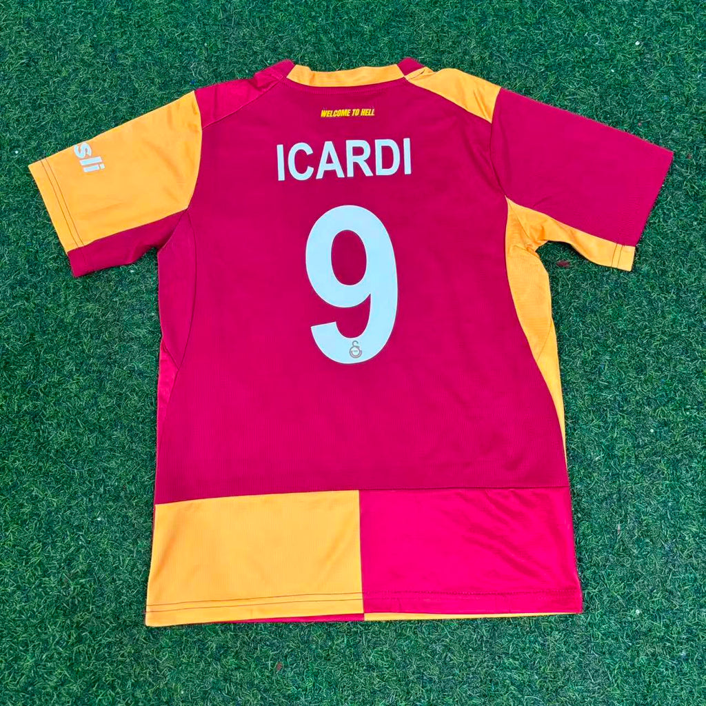 Mauro Icardi Galatasaray New Season Football Jersey – Back View