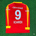 Mario Icardi Galatasaray Legendary Retro Vintage Long Sleeve Football Jersey – Back View