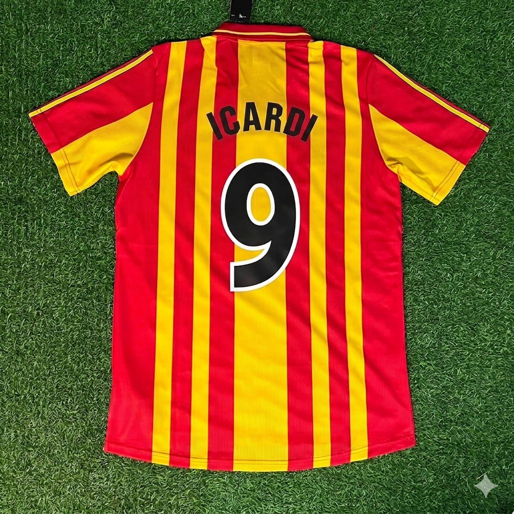 Mauro Icardi 9 Galatasaray Retro Football Jersey Forma – Back View