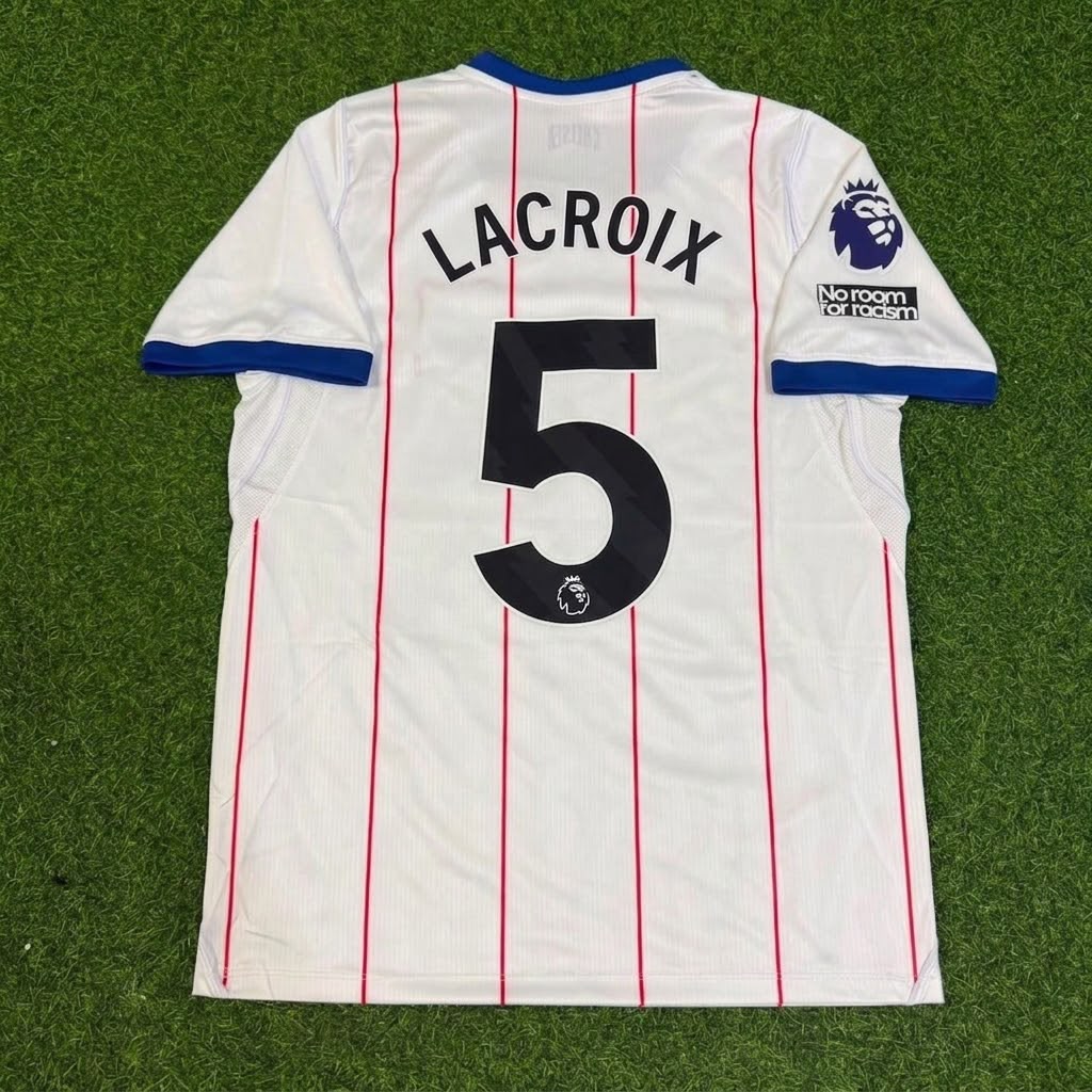 Maxence Lacroix Chelsea 2027 New Season 3rd Football Jersey – Back View