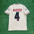 Liverpool 1996 1997 Retro Away White Retro Jersey – Jason McAteer – Back View
