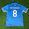 Scott McTominay 8 Napoli Football Jersey – Back View