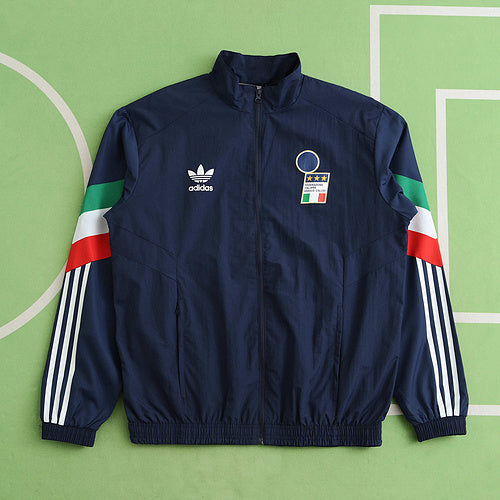2024 UEFA Italy Training Jacket Paradise Edition – Detailed View