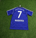 Mehdi Mahdavikia Hamburger SV 2000-2001 Retro Heimtrikot Rot – Back View