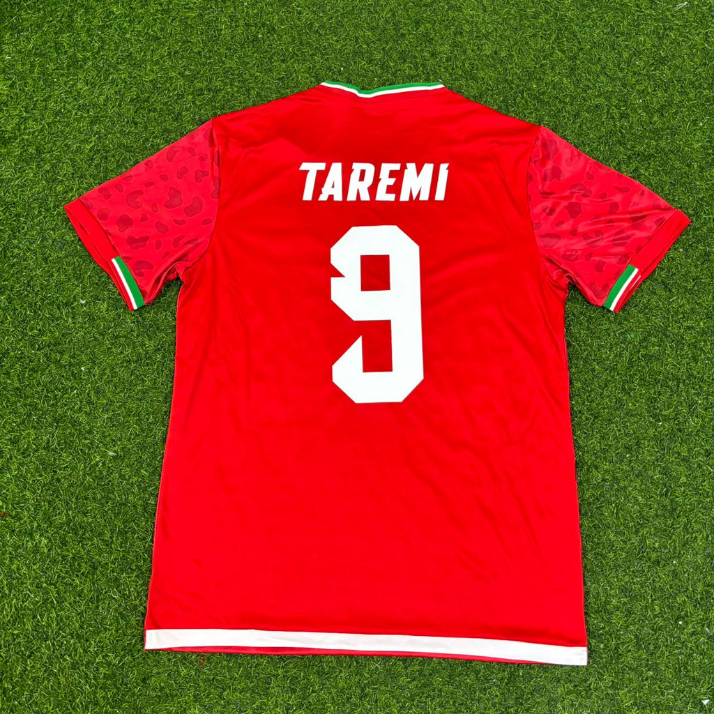 Mehdi Taremi Iran World Cup 2026 Away Red Football Jersey Shirt – Back View