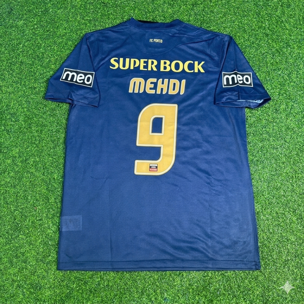 Porto Home Retro Football Jersey – Mehdi Taremi #9 FC – Back View