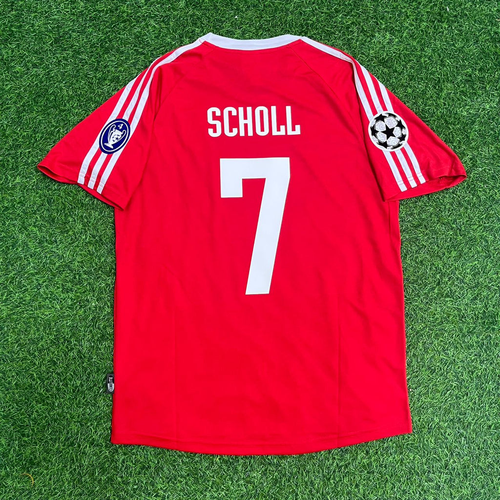 Mehmet Scholl FC Bayern Munich 2000-2001 Retro Jersey | Kit | – Back View