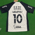 Memphis Depay #10 Corinthians 2026 White Kit Jersey – Back View