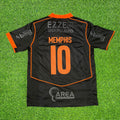 Memphis Depay Corinthians 2025/26 Orange New Season Football Jersey – Back View