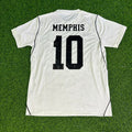 2026/27 Memphis Depay Corinthians Home White Football Jersey – Back View