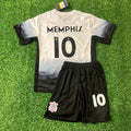 Memphis Depay Corinthians #10 Kids Kit Jersey KinderTrikot – Back View