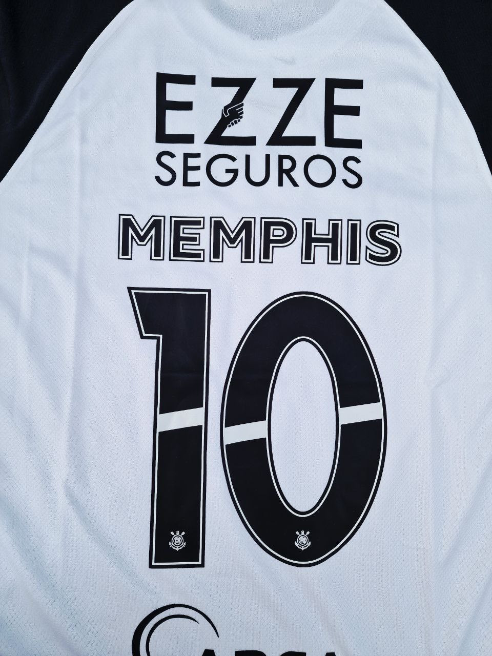 Memphis Depay Corinthians #10 Kit Jersey – Detailed View