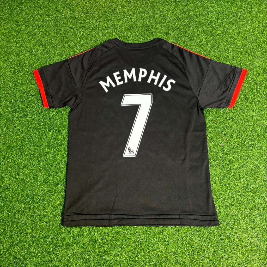 Manchester United 2015/16 Red Football Jersey – Memphis Depay – Back View
