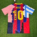 Lionel Messi GOAT Combo All Teams Special Jersey – Back View