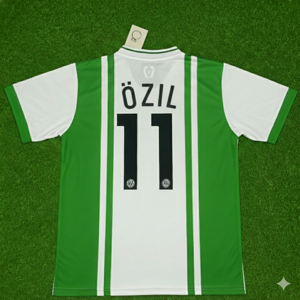 Werder Bremen Retro Kit – Mesut Özil – Back View