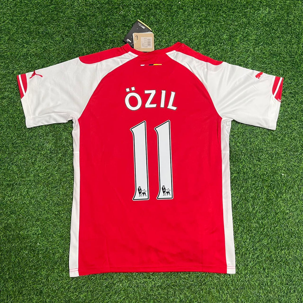 2014/15 Mesut Özil Arsenal Home Football Jersey Collection – Back View
