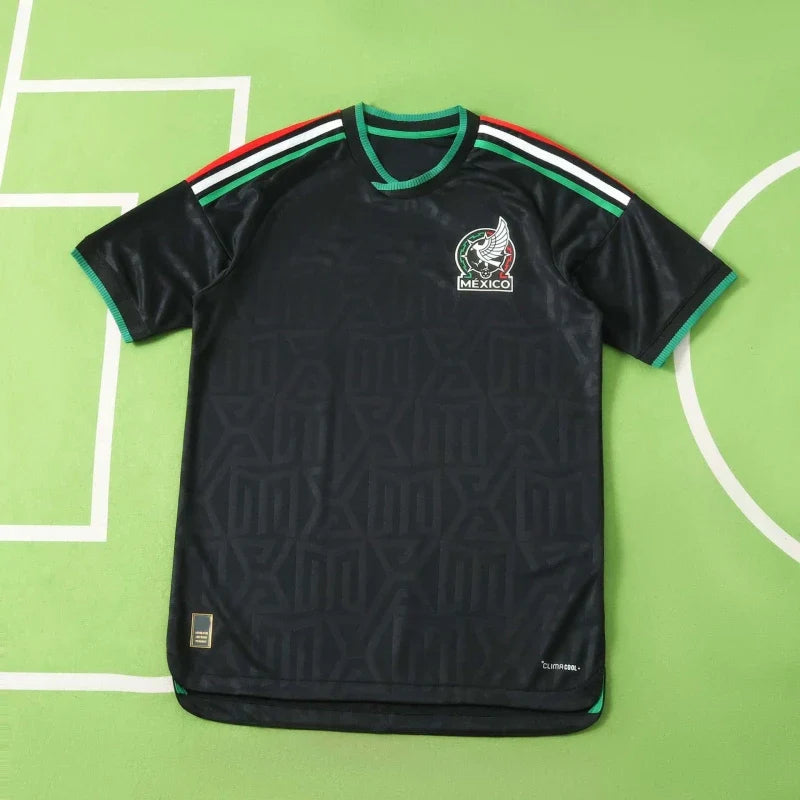 2026 Mexico World Cup Home Black Football Jersey – Back View