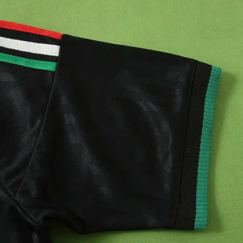 2026 Mexico World Cup Home Black Football Jersey – Detailed View