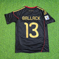 Michael Ballack - Germany Deutschland 2010 World Cup Black Jersey – Back View