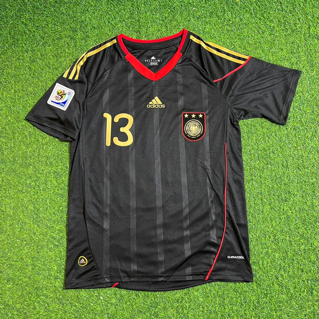 Michael Ballack - Germany Deutschland 2010 World Cup Black Jersey – Front View