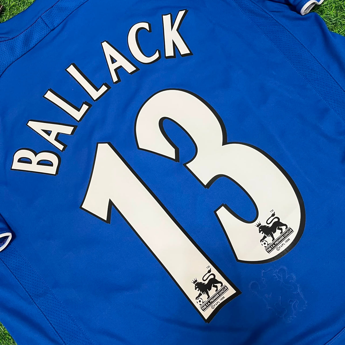 Michael Ballack Chelsea 2006- 2008 Season Jersey – Detailed View
