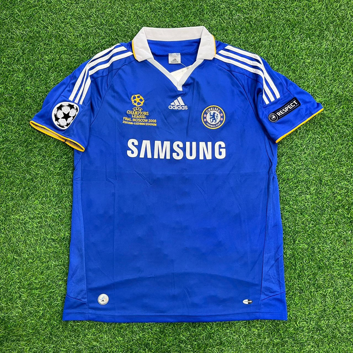 Michael Ballack 13- Chelsea 2008 Champhions League Final Jersey – Front View