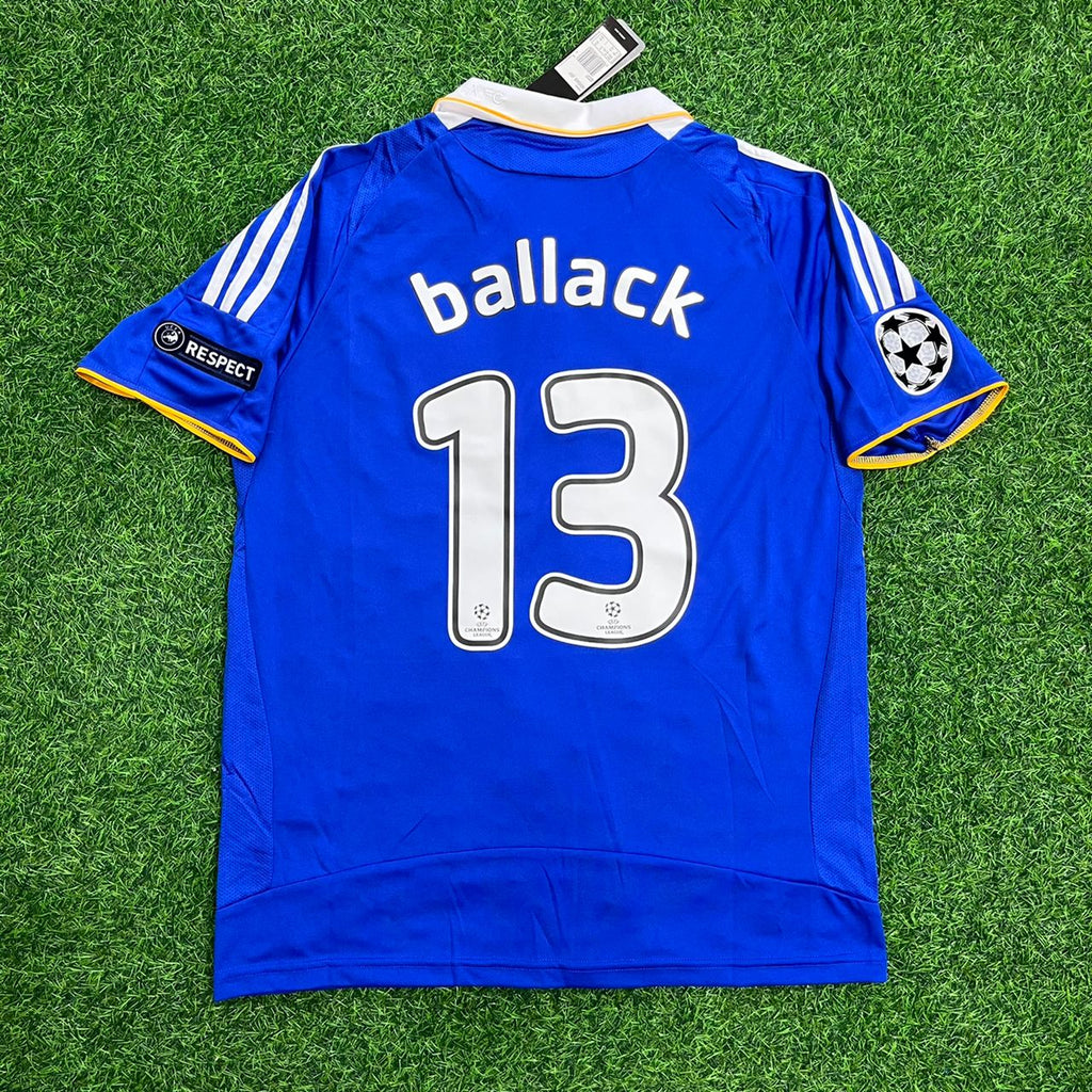 Michael Ballack 13- Chelsea 2008 Champhions League Final Jersey – Back View