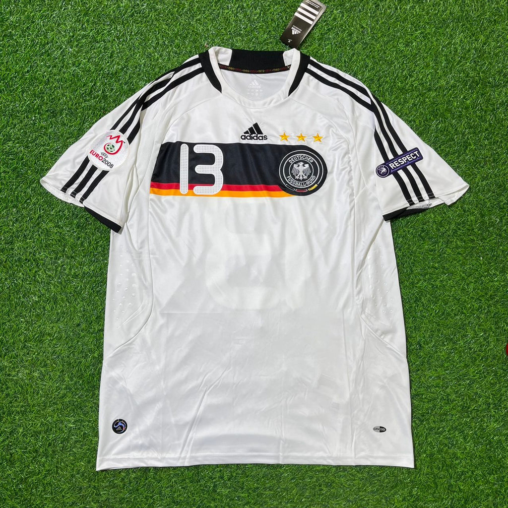 Michael Ballack Germany EURO 2008 Retro Football Jersey – Front View