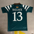 Michael Ballack Germany Deutschland Retro Football Jersey – Back View
