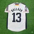 Michael Ballack Deutschland World Cup Retro Fußballtrikot – Back View