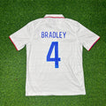 Michael Bradley USA 2014 World Cup White Football Jersey – Back View