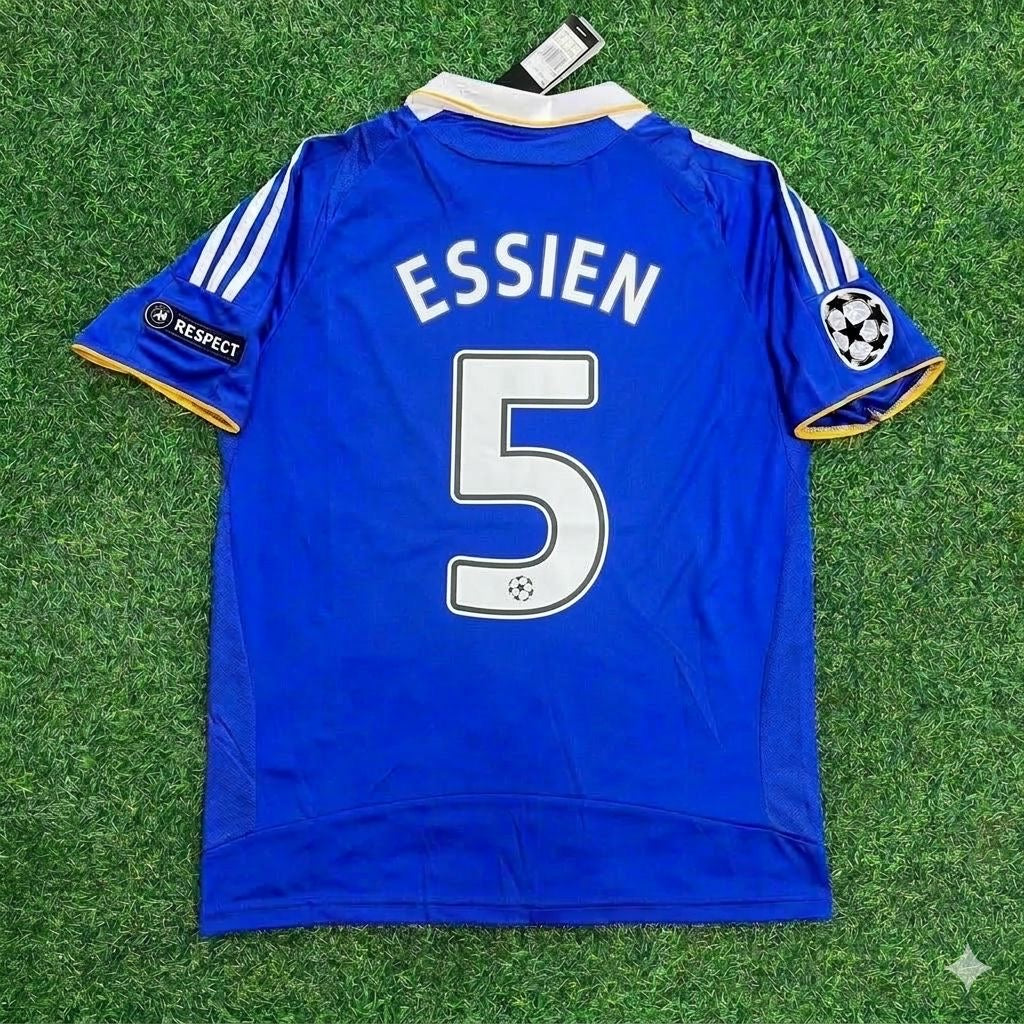 2008 Michael Essien 5- Chelsea Champhions League Final Football Jersey – Back View