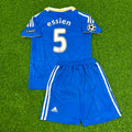 Michael Essien Chelsea 2008 Final Kids Jersey Kinder – Back View