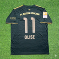 Michael Olise #11 Bayern Munich Oktoberfest Special Edition Football Jersey – Back View