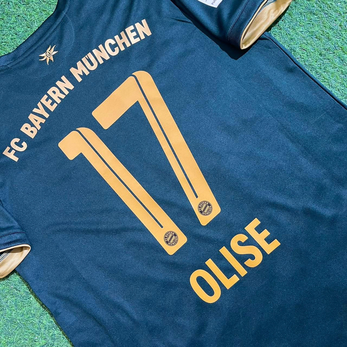 Bayern Munich Oktoberfest Special Edition Jersey – Michael Olise #11 – Detailed View