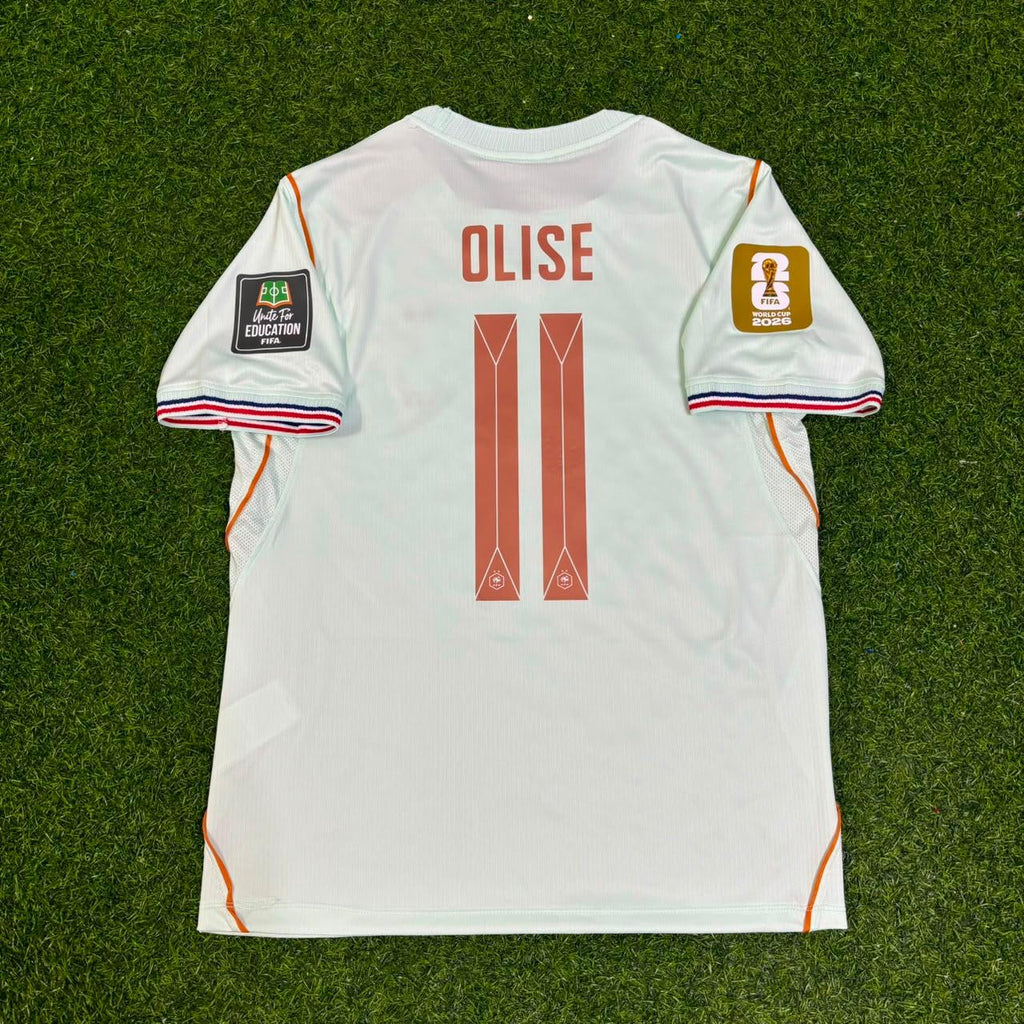 France 2026 World Cup Away Jersey – Michael Olise – Back View