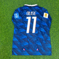 Michael Olise France 2026 World Cup Home Long Sleeve Football Jersey – Back View