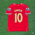 Liverpool Special Retro Jersey – Michael Owen #10 – Back View