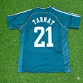 Germany 1998 World Cup Away Retro Football Jersey – Michael Tarnat – Back View