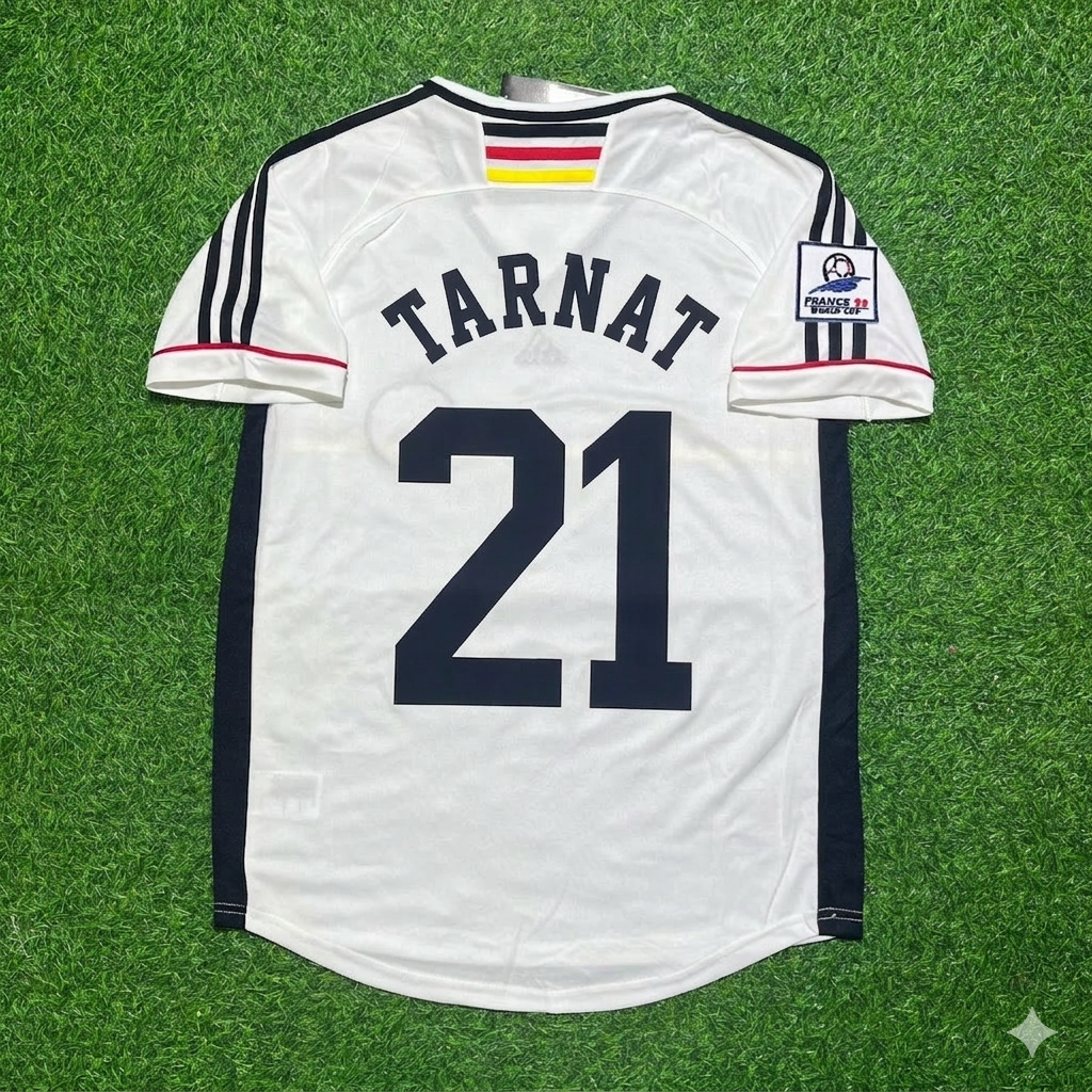 Michael Tarnat Deutschland 1998 Weltmeisterschaft Retro – Back View